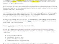 Template Letter - Christmas Invitation 2025